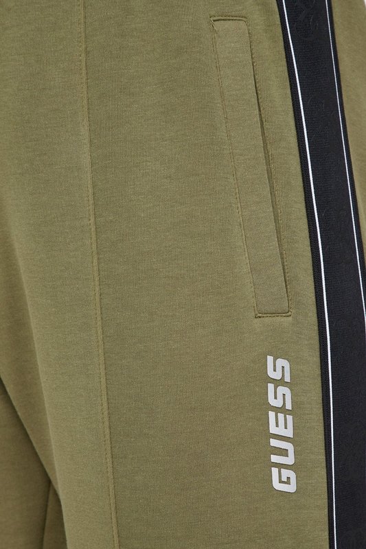 GUESS Jogger Bande Logo  -  Guess Jeans - Homme G896 ARMY OLIVE Photo principale