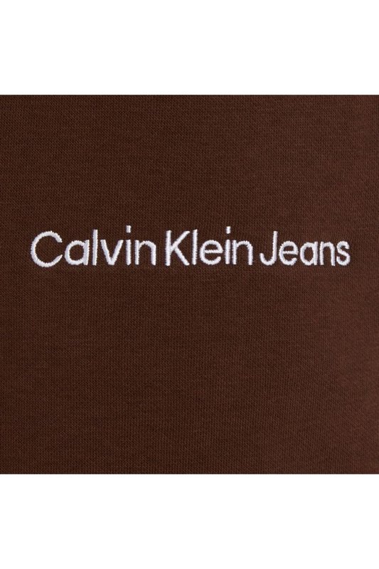 CALVIN KLEIN Jogger Loose Logo Brod  -  Calvin Klein - Homme GT8 Dark Chestnut Photo principale