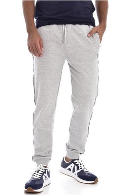 GUESS Pantalon Sportwear  Bande Logo  -  Guess Jeans - Homme H9C9 LIGHT STONE HEATHER