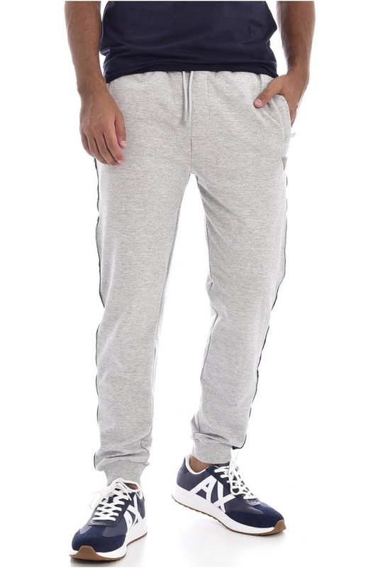 GUESS Pantalon Sportwear  Bande Logo  -  Guess Jeans - Homme H9C9 LIGHT STONE HEATHER 1082829