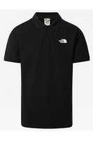 THE NORTH FACE Polo 100% Coton Logo Print  -  The North Face - Homme BLACK