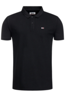 TOMMY JEANS Polo Regular Fit 100% Coton   -  Tommy Jeans - Homme BDS Black