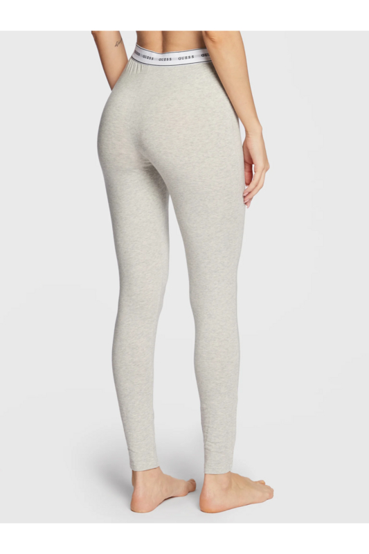 GUESS Legging Stretch  Logo Incrust  -  Guess Jeans - Femme H9D3 LIGHT ROCK HEATHER Photo principale