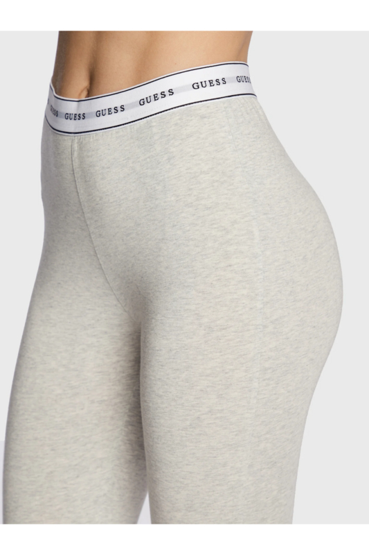 GUESS Legging Stretch  Logo Incrust  -  Guess Jeans - Femme H9D3 LIGHT ROCK HEATHER Photo principale