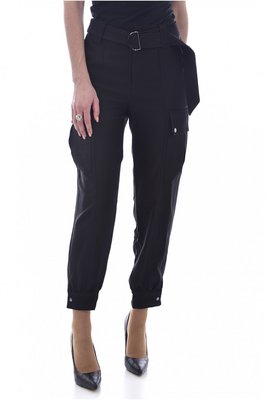 GUESS Pantalon 7/8me Taille Haute  -  Guess Jeans - Femme Jet Black A996