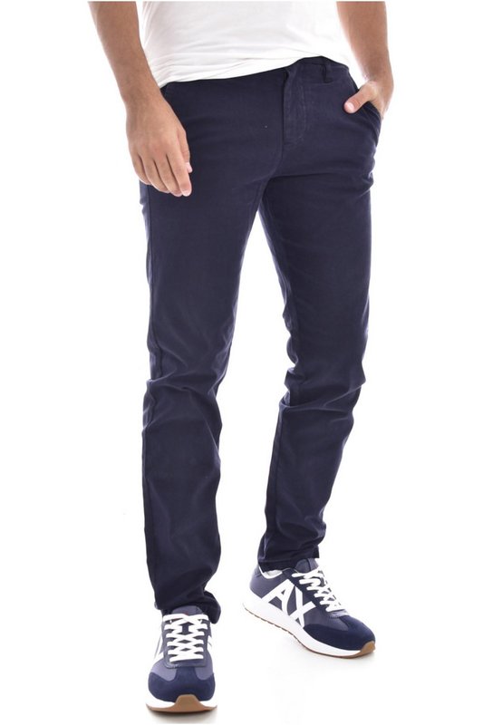 GUESS Pantalon Chino Coupe Slim  -  Guess Jeans - Homme G7V2 SMART BLUE Photo principale