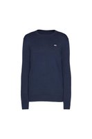 TOMMY JEANS Pull Slim Coton Essentials  -  Tommy Jeans - Homme C1G Dark Night Navy