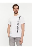 EMPORIO ARMANI Tshirt Logo Vertical  -  Emporio Armani - Homme 00010 BIANCO