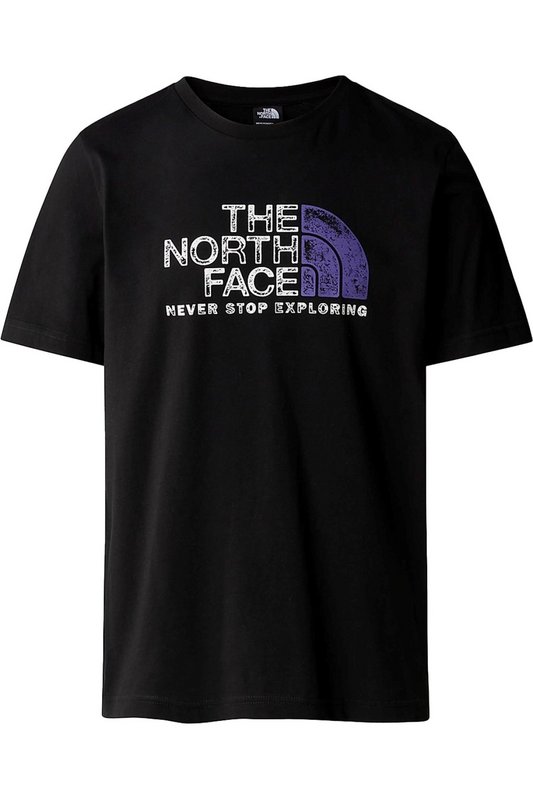 THE NORTH FACE Tshirt Coton Gros Logo Imprim  -  The North Face - Homme BLACK Photo principale