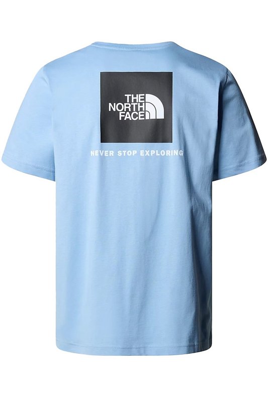 THE NORTH FACE Tshirt Coton Gros Print Logo Dos  -  The North Face - Homme STEEL BLUE Photo principale