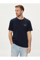 TOMMY JEANS Tshirt Uni Regular Fit 100% Coton  -  Tommy Jeans - Homme C1G Dark Night Navy
