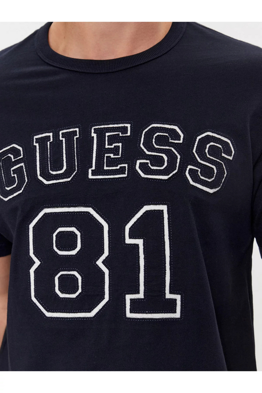 GUESS Tshirt Gros Logo  -  Guess Jeans - Homme G7V2 SMART BLUE Photo principale