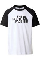 THE NORTH FACE Tshirt Coton Manches Raglan  -  The North Face - Homme WHITE