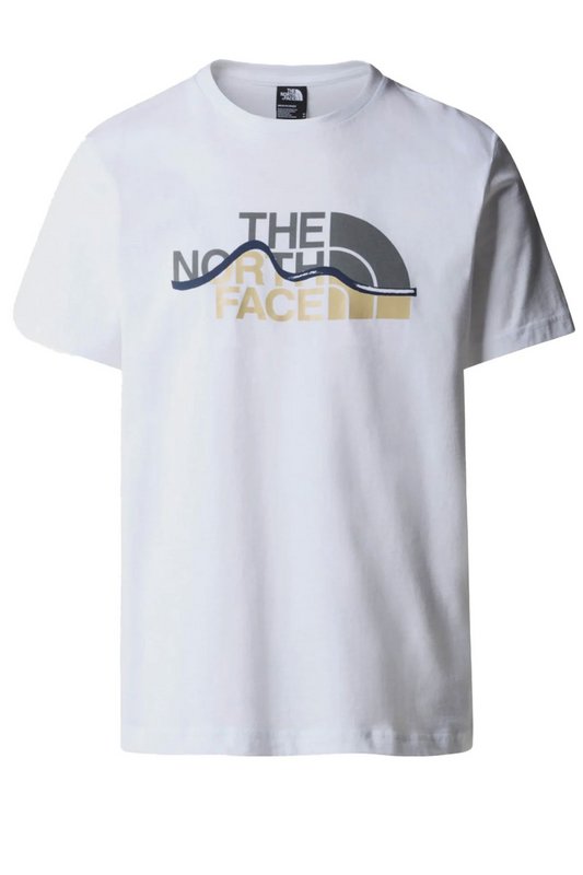 THE NORTH FACE Tshirt Logo Coton Recycl  -  The North Face - Homme WHITE 1083011