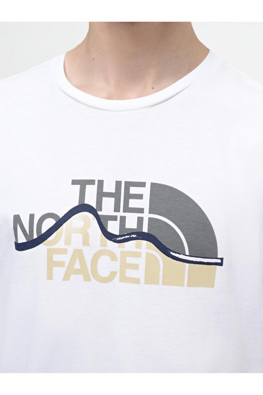 THE NORTH FACE Tshirt Logo Coton Recycl  -  The North Face - Homme WHITE Photo principale