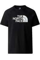THE NORTH FACE Tshirt Coton Manches Raglan  -  The North Face - Homme BLACK