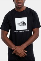 THE NORTH FACE Tshirt 100% Coton Gros Print Logo  -  The North Face - Homme BLACK