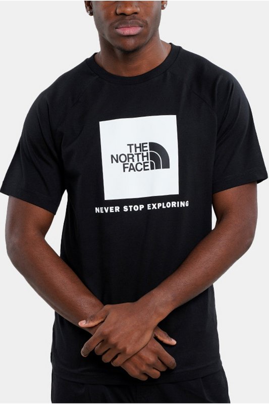 THE NORTH FACE Tshirt 100% Coton Gros Print Logo  -  The North Face - Homme BLACK Photo principale