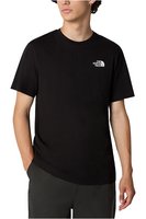 THE NORTH FACE Tshirt Coton Gros Print Logo Dos  -  The North Face - Homme BLACK/SUMMIT NAVY