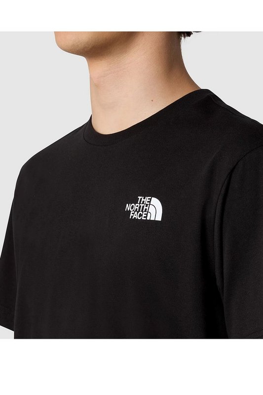 THE NORTH FACE Tshirt Coton Gros Print Logo Dos  -  The North Face - Homme BLACK/SUMMIT NAVY Photo principale