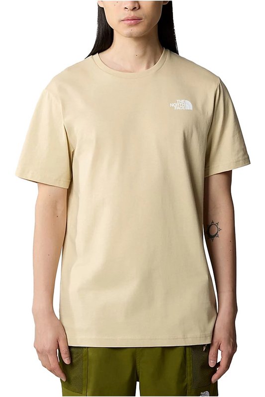 THE NORTH FACE Tshirt Coton Gros Print Logo Dos  -  The North Face - Homme GRAVEL 1083067