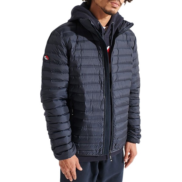 SUPERDRY Doudoune Superdry Core Down Padded Eclipse Marine 1083272