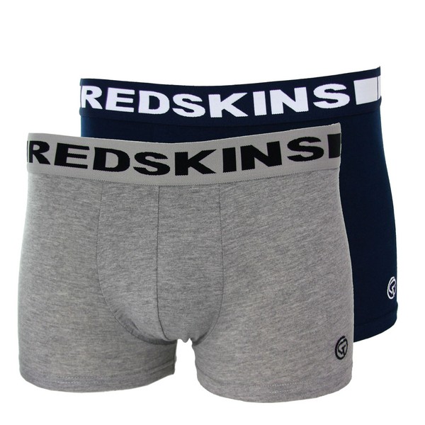 REDSKINS Boxer Redskins Pack De 2 Bx07 Marine/Gris 1083482