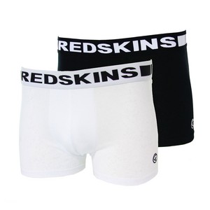 REDSKINS Boxer Redskins Pack De 2 Bx07 Noir/Blanc