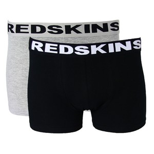 REDSKINS Boxer Redskins Pack De 2 Bx07 Black Grey