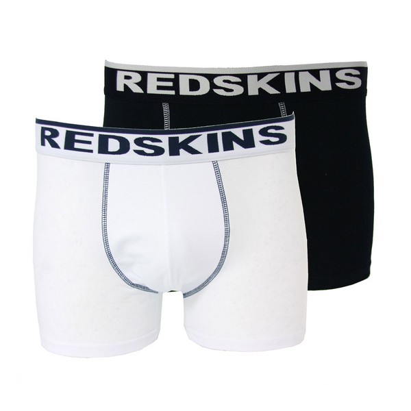 REDSKINS Boxer Redskins Pack De 2 Bx02 Noir/Blanc Photo principale