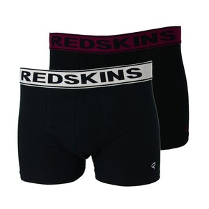 REDSKINS Boxer Redskins Pack De 2 Bx04 Bordeaux/Gris