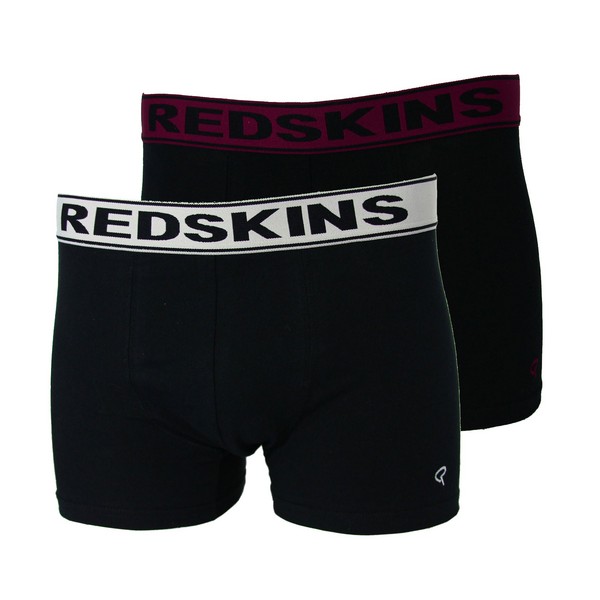 REDSKINS Boxer Redskins Pack De 2 Bx04 Bordeaux/Gris Photo principale