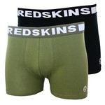 REDSKINS Pack De Boxers Redskins Noir, Kaki