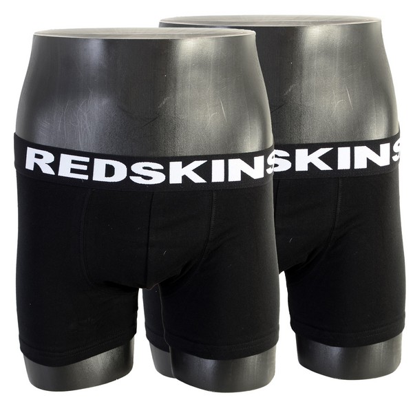 REDSKINS Boxer Redskins Pack De 2 Bx01 Noir Photo principale