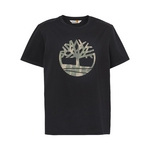 TIMBERLAND Tee Shirt Timberland Camo Tree Logo Short Sl Noir