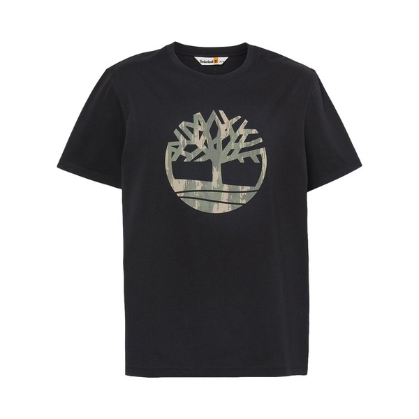 TIMBERLAND Tee Shirt Timberland Camo Tree Logo Short Sl Noir 1083618