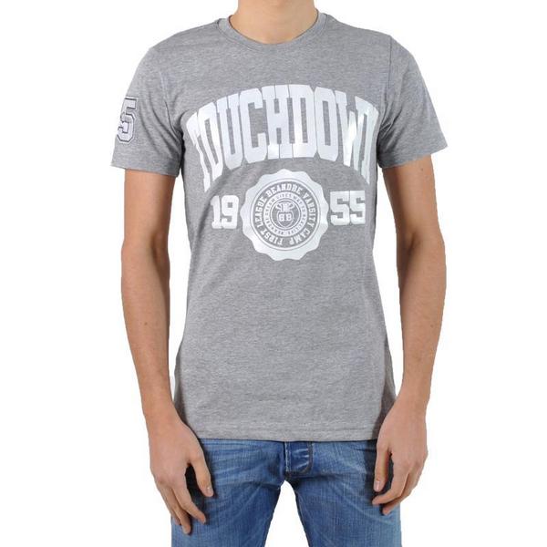 BE AND BE TOUCHDOWN T-shirt Be And Be Touchdown 1955 Gris Blanc 1083622