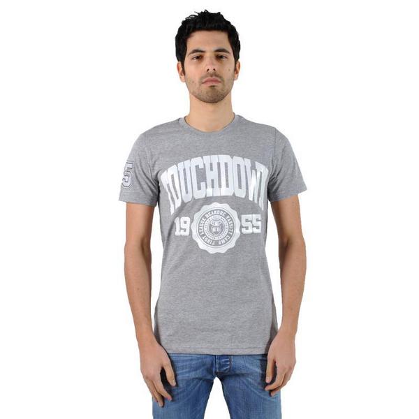 BE AND BE TOUCHDOWN T-shirt Be And Be Touchdown 1955 Gris Blanc Photo principale