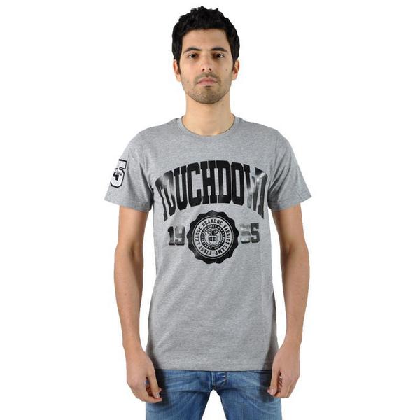 BE AND BE TOUCHDOWN T-shirt Be And Be Touchdown 1955 Gris Noir Photo principale