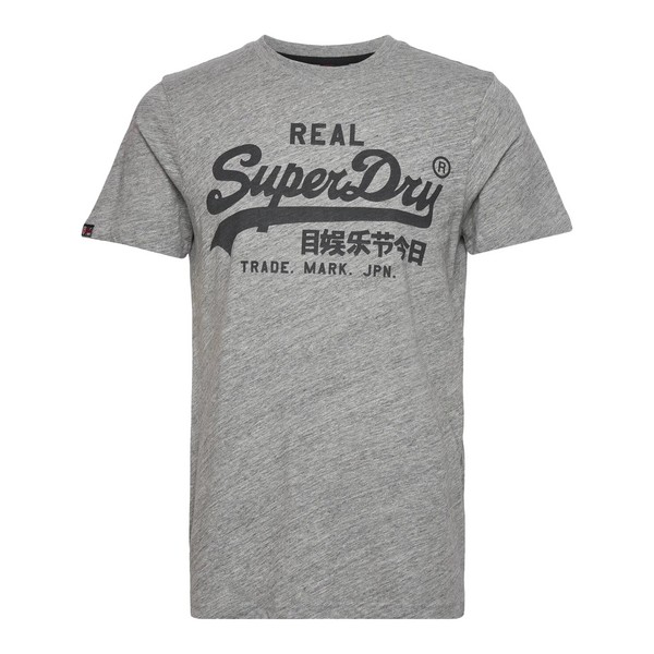 SUPERDRY T-shirt Superdry Vintage Vl Noos Gris Photo principale