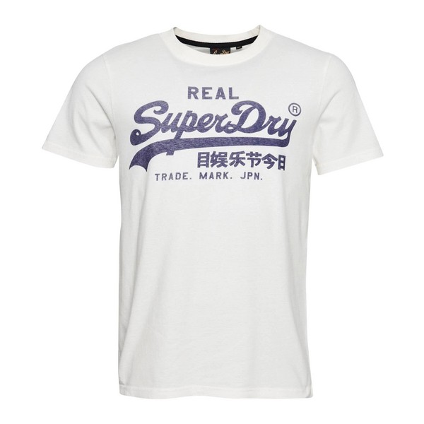 SUPERDRY T-shirt Superdry Vintage Vl Noos Blanc 1083632