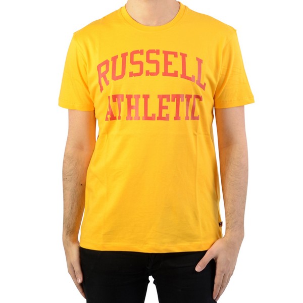 RUSSEL ATHLETIC Tee-shirt Russell Athletic Iconic Ss Tee Gold Fusion 1083646
