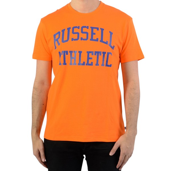 RUSSEL ATHLETIC Tee-shirt Russell Athletic Iconic Ss Tee Vibtant Orange 1083646