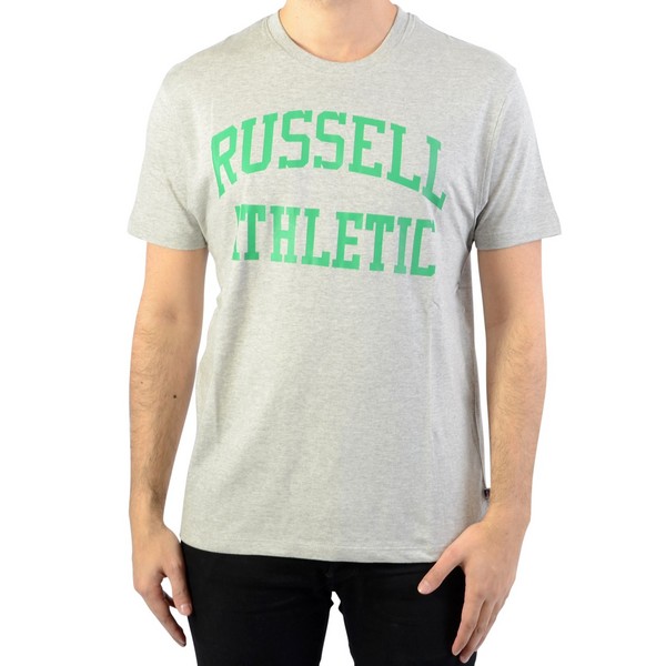RUSSEL ATHLETIC Tee-shirt Russell Athletic Iconic Ss Tee New Grey Marl 1083646