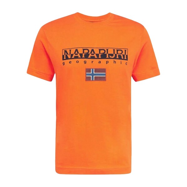 NAPAPIJRI Tee Shirt Napapijri S-ayas Orange 1083655