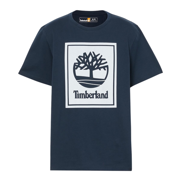 TIMBERLAND Tee Shirt Timberland Short Sleeve Tee Bleu Photo principale