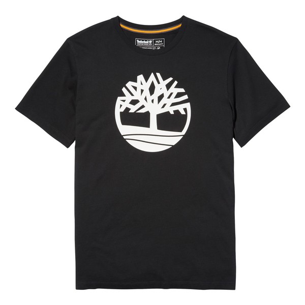 TIMBERLAND Tee Shirt Timberland Ss Brand Reg Noir 1083667