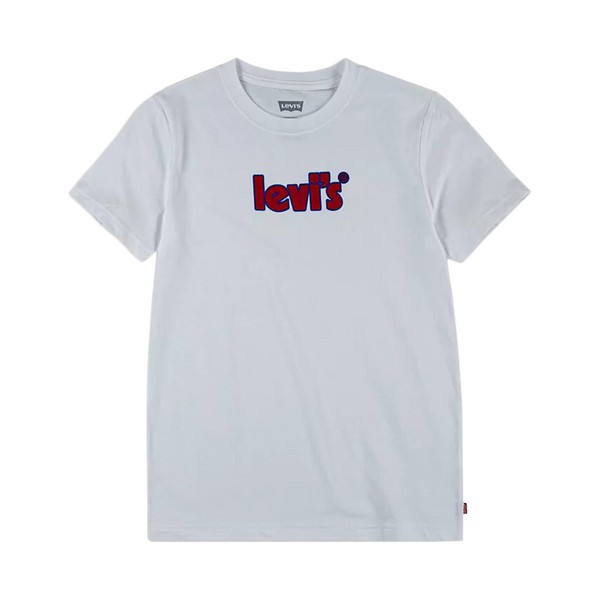 LEVI'S Tee Shirt Levi's Enfant Sleeve Graphic Blanc 1083670
