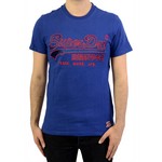 SUPERDRY Tee-shirt Superdry Downhill Racer Applique Downhill Blue