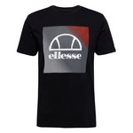 ELLESSE Tee Shirt Ellesse Flecta Noir/Rouge/Blanc